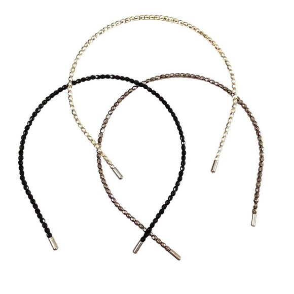 Beaded Rope Elastic Hair Bands Bundle - Picture 4 of 6